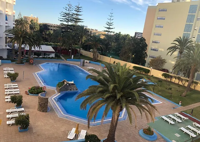Agaete Parque & Pool View アパートホテル